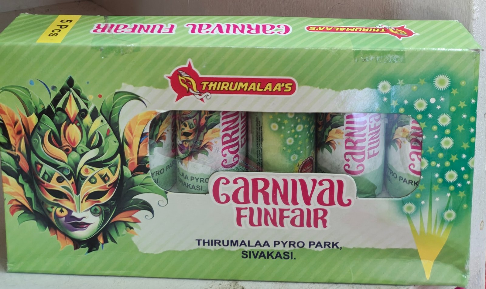 CARNIVAL FUN FAIR -(5PCS)