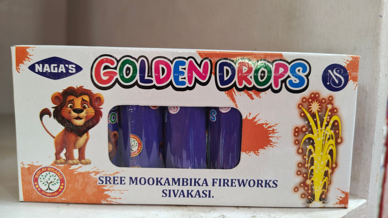 GOLDEN DROPS-(5 PCS)