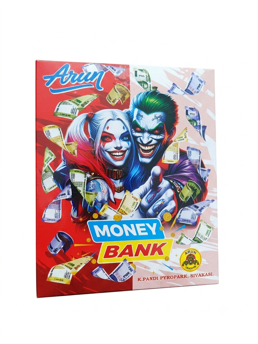 COLOUR MONEY BANK  - (1 PCS)