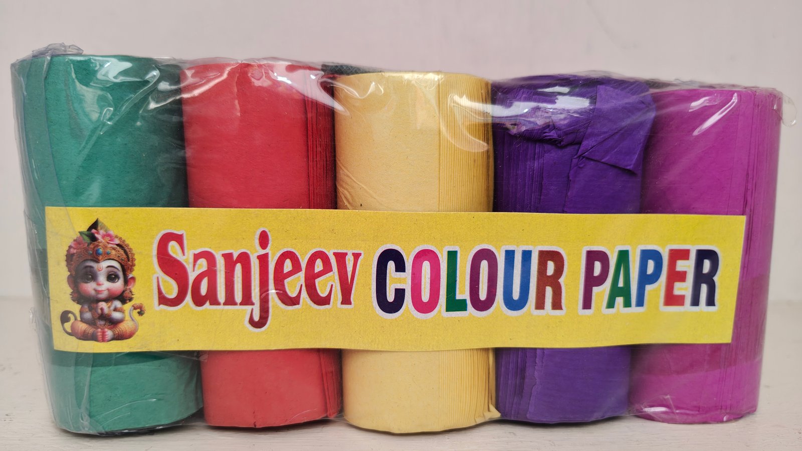 MULTI COLOUR PAPER BOOM (5 PCS)
