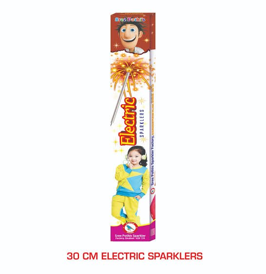 30 CM ELECTRIC SPARKLERS- (5 PCS)