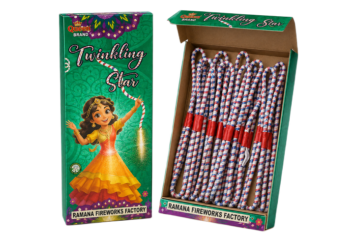 1 1/2 TWINKLING STAR - (10 PCS)