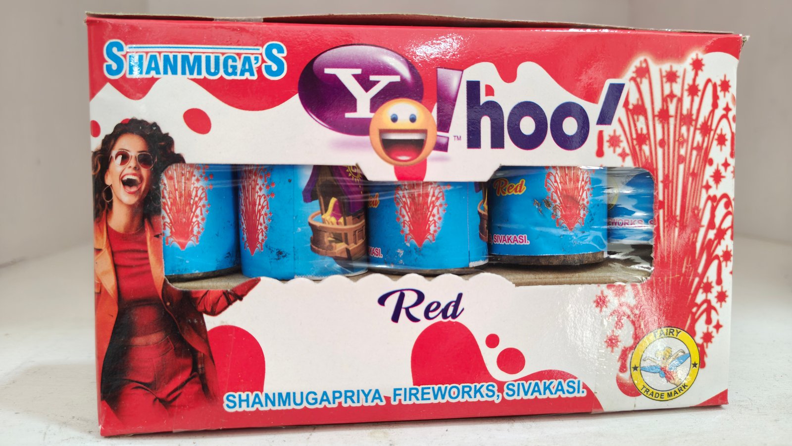 YAHOO RED AND GREEN (5 PCS)