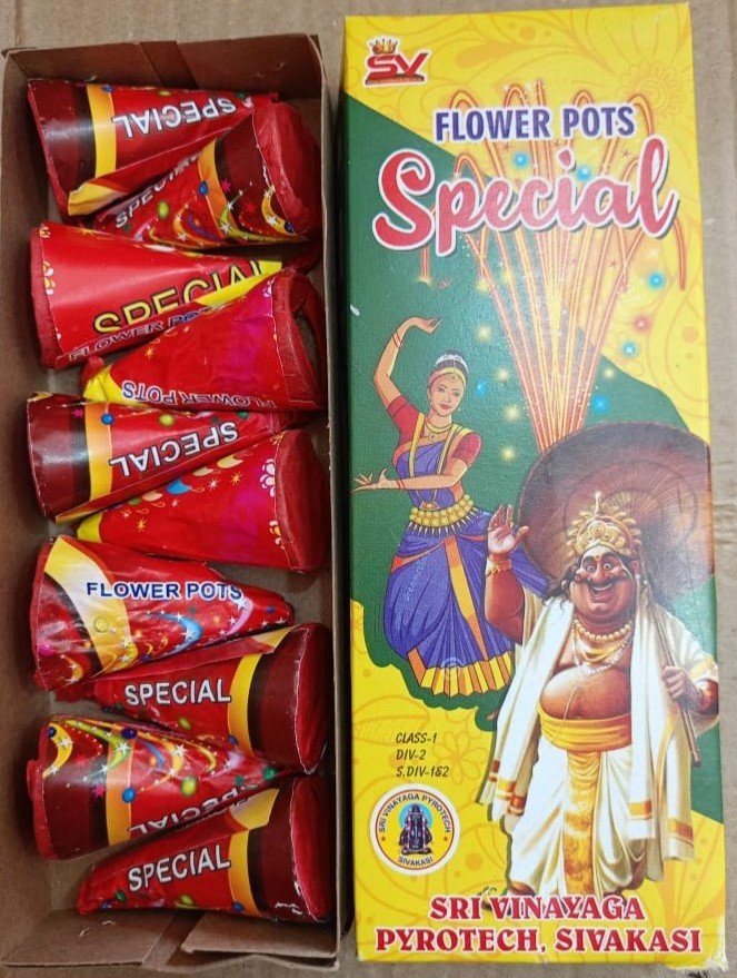 FLOWER POTS SPECIAL - (10 PCS)