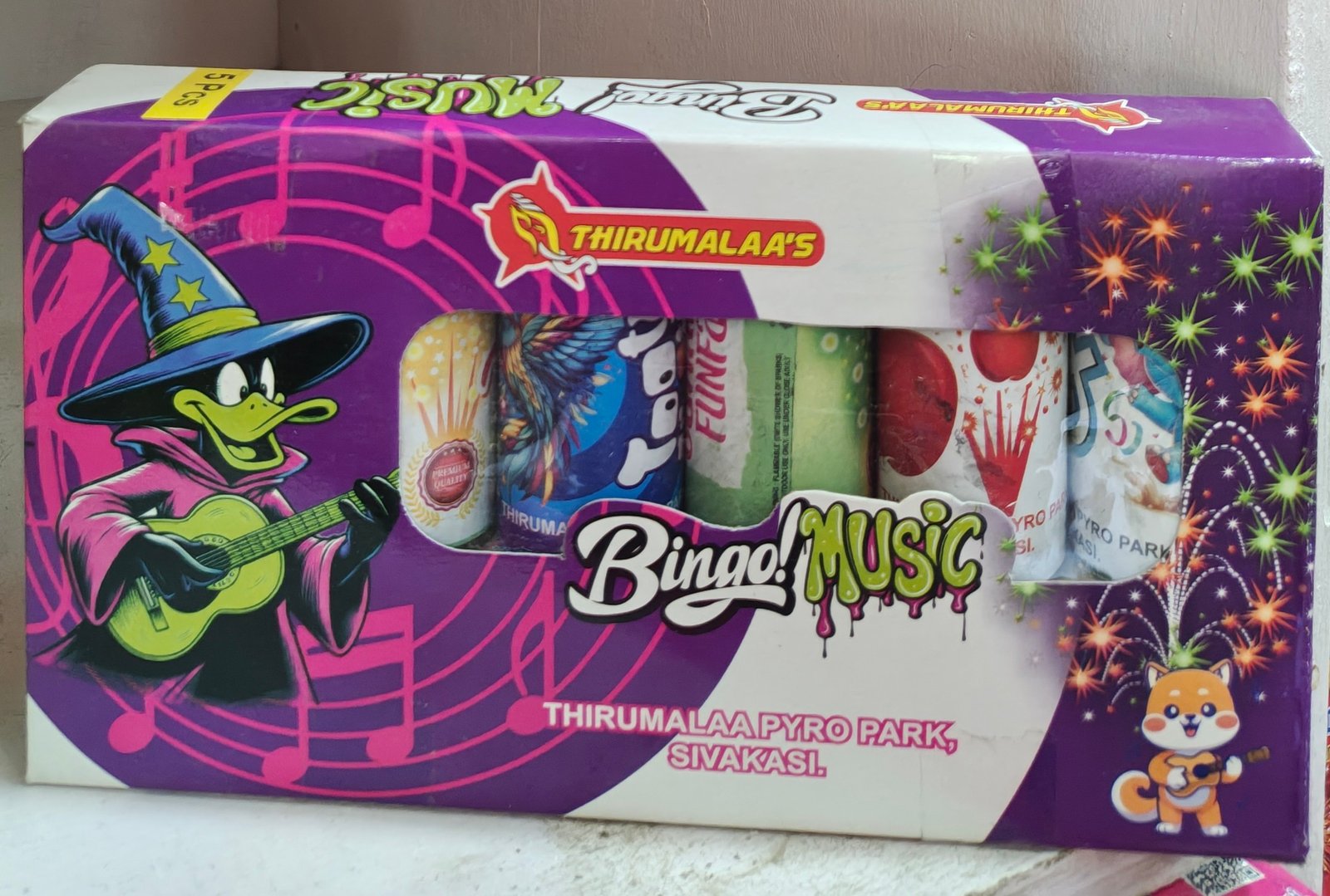 BINGO MUSIC -(5PCS)