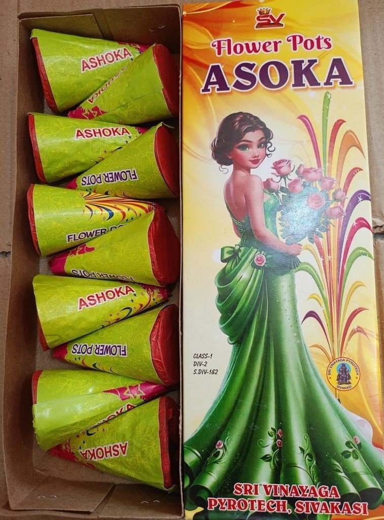 FLOWER POTS ASHOKA - (10 PCS)