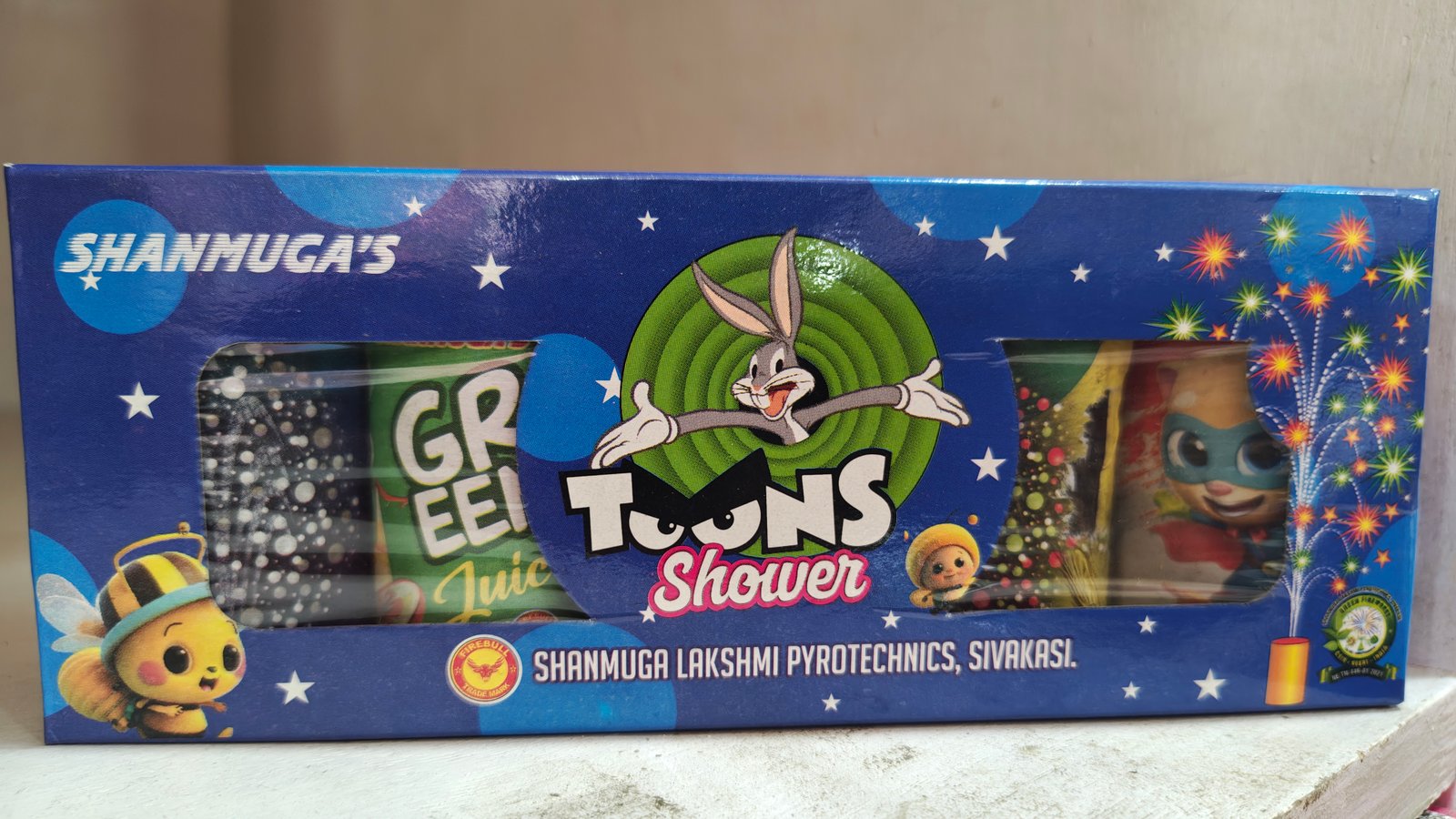 TOONS SHOWER (5 PCS)