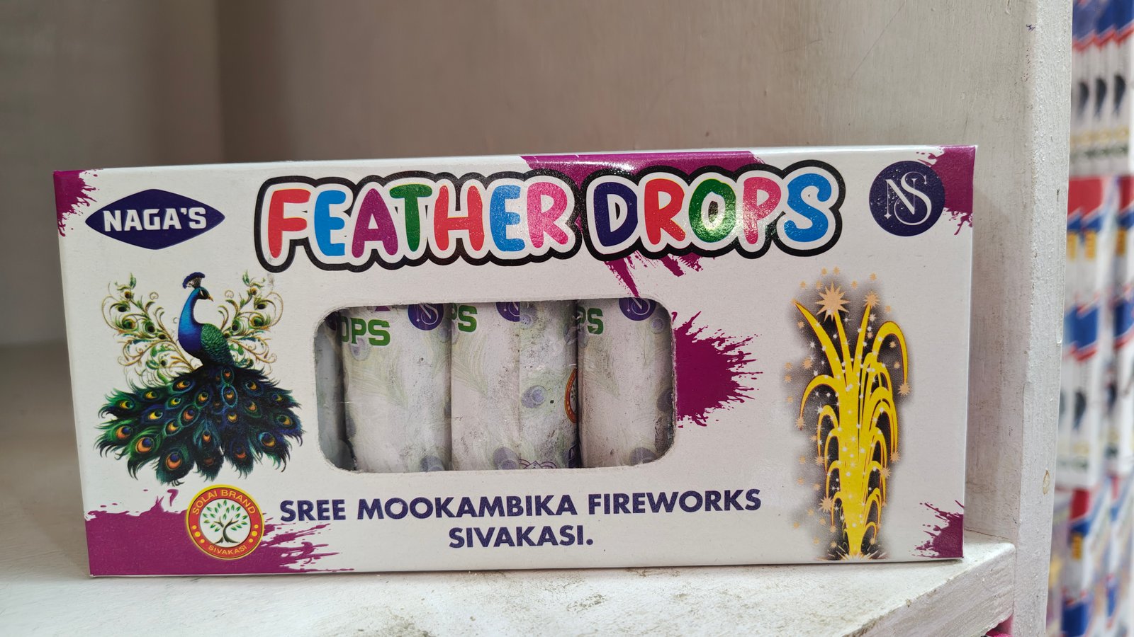 FEATHER DROPS(5 PCS)
