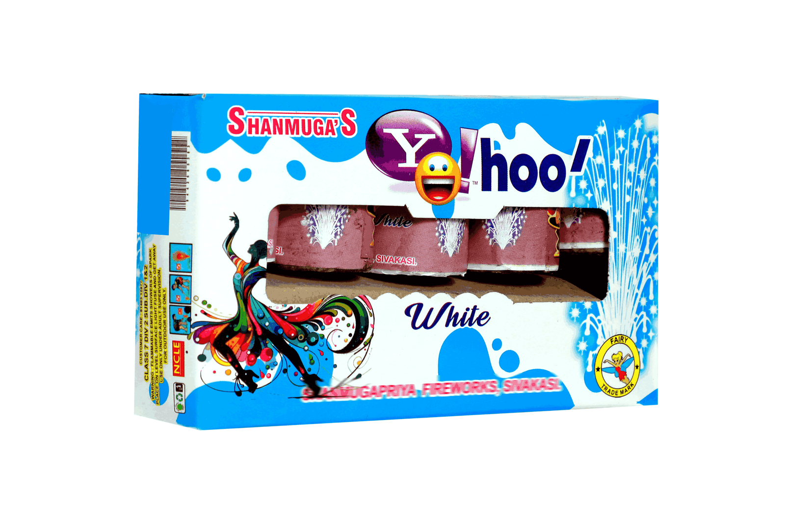 YAHOO WHITE- (5 PCS)